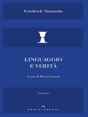 cover image of Linguaggio e verità